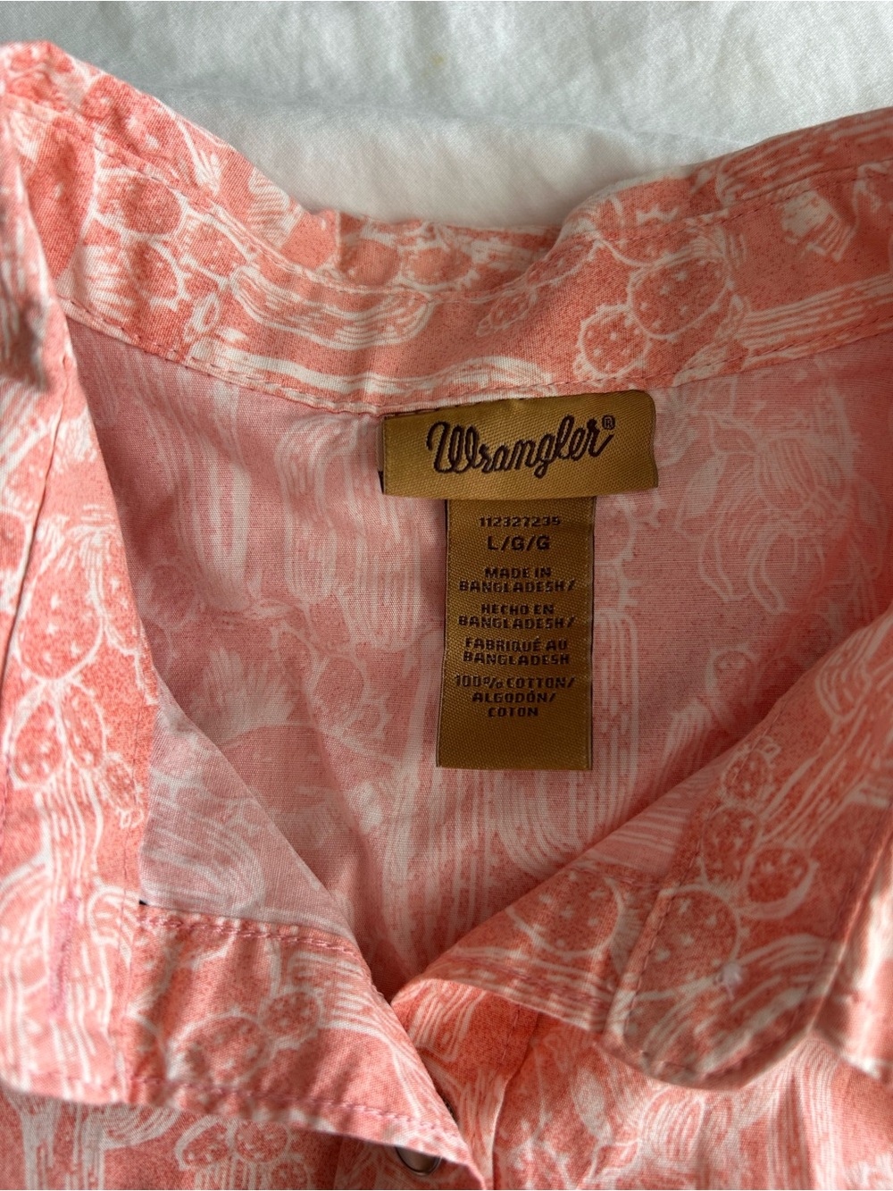 Wrangler Cactus Novelty Printed Long-Sleeve Western Shirt - Picture 4 of 11